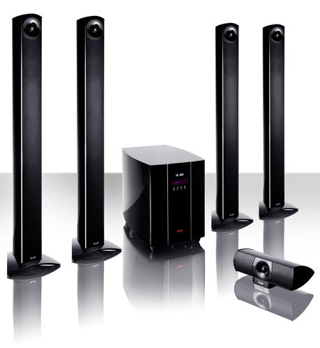 Teufel Columa 700 R speaker system with receiver.