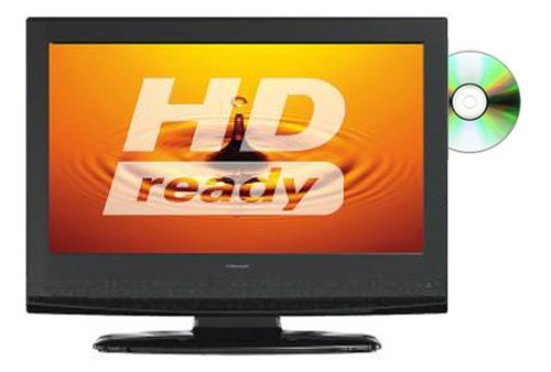Ferguson F2620LVD 26-inch LCD TV displaying "HD ready" screen.