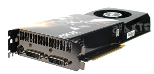 nVidia GeForce GTX 285 graphics card on white background.