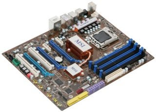 MSI X58 Pro motherboard on a white background.