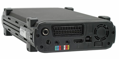 Plextor External Media Player PX-MPE1000UHD rear connectivity ports.