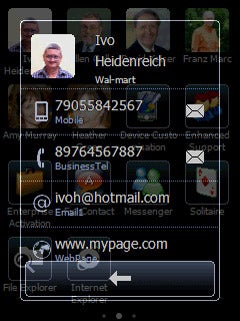 Screenshot of Winterface 1.31 on a mobile device.