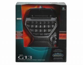 Logitech G13 Advanced Gameboard packaging.