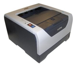 Brother HL-5340D mono laser printer on a white background.
