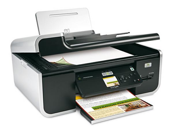 Lexmark X4975ve All-in-One Inkjet printer on white background.