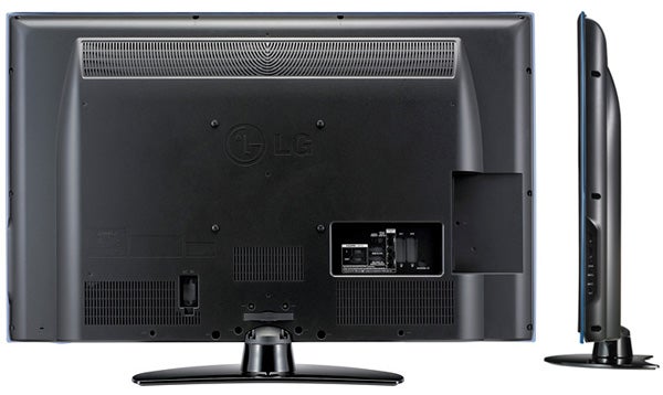 Rear and side view of LG 32LH4000 32-inch LCD TV.
