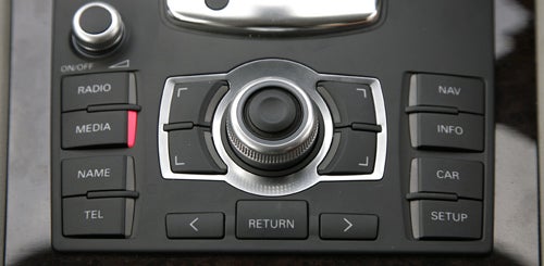 Audi A8 Multimedia Interface Control Panel