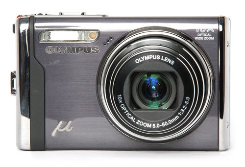 Olympus mju 9000 compact camera with zoom lens.