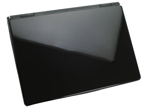 OCZ DIY 15.4-inch Notebook closed on white background