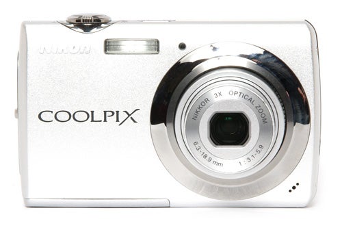 Nikon CoolPix S225 compact digital camera.
