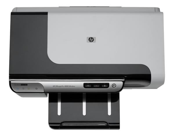 HP Officejet Pro 8000 Wireless Printer Front View