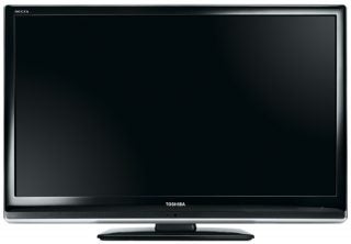 Toshiba Regza 52XV555DB 52-inch LCD TV front view.