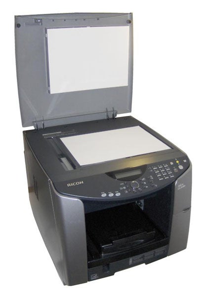 Ricoh Aficio GX3000s inkjet multifunction printer.