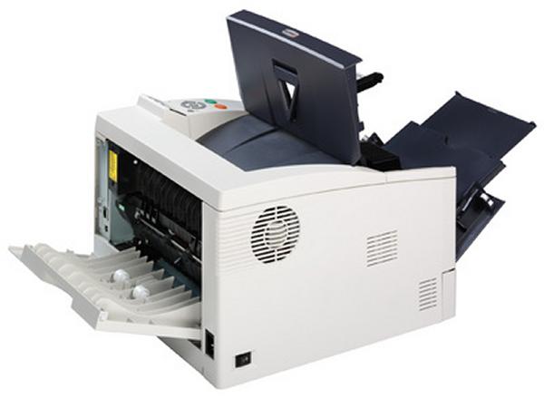 Kyocera Mita FS-1350DN printer with open panels.