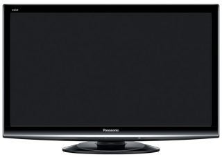 Panasonic Viera 32-inch Freesat LCD TV front view.