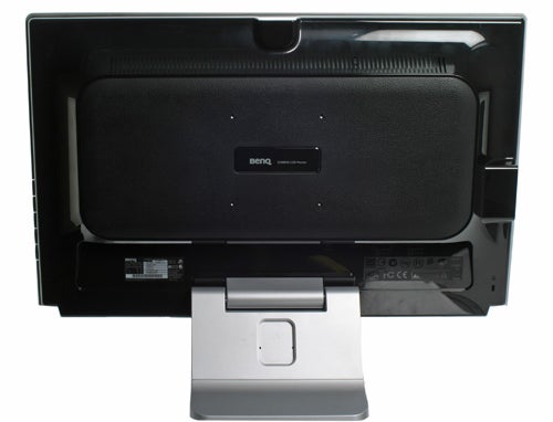 Back view of a BenQ E2400HD 24-inch full HD monitor.