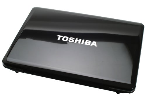 Toshiba Satellite A350D-202 notebook closed lid view.