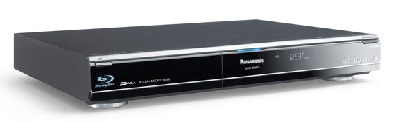 Panasonic DMR-BS850 Freesat Blu-ray Recorder on white background.