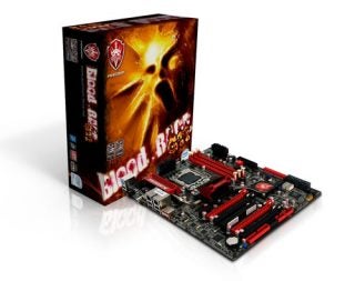 Foxconn Blood Rage GTi motherboard with packaging.