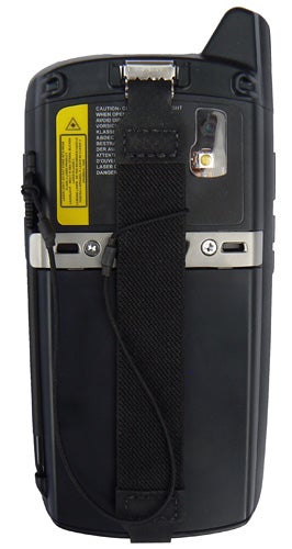 Back view of Motorola MC55 Rugged Smartphone with strap.