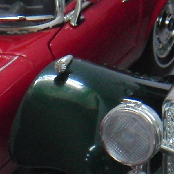 Close-up of vintage cars in soft focus.