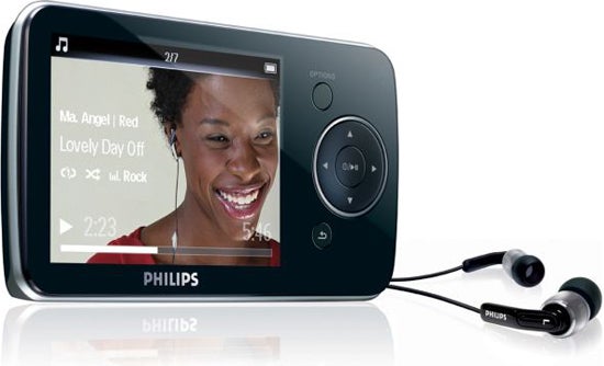 Philips GoGear Opus 8GB MP3 player with earbuds