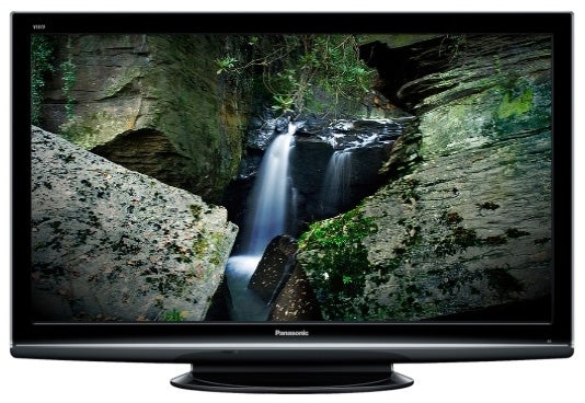 Panasonic Viera TX-P50S10 50-inch Plasma TV displaying nature scene.