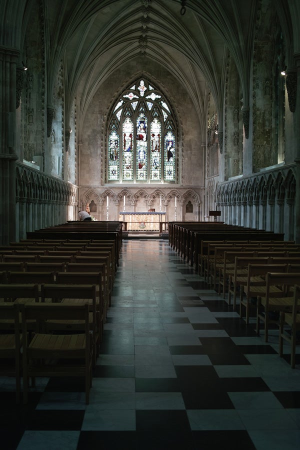 Church interior captured with Sigma DP2 camera.