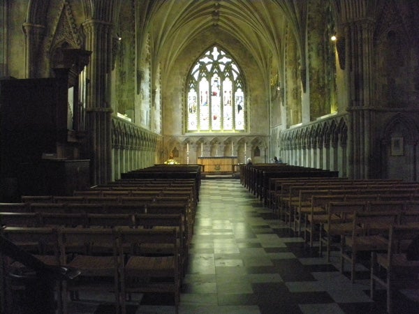 Interior church photo captured with Olympus X-915 camera.