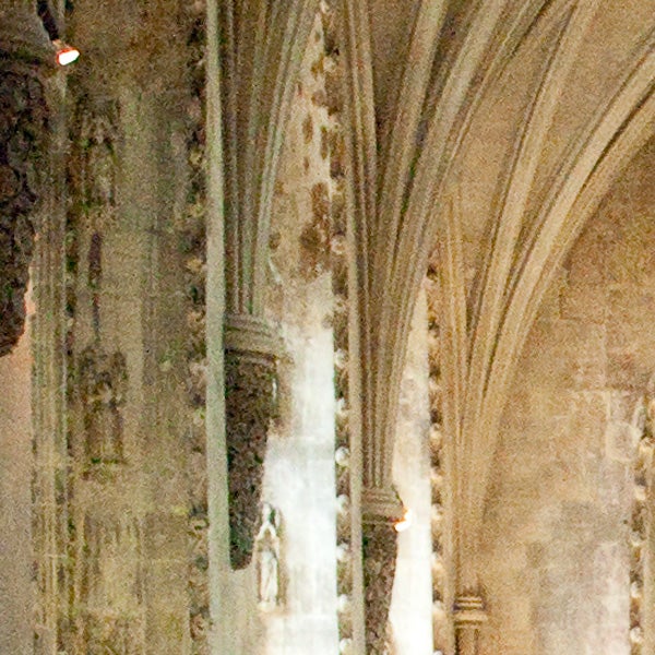 image of a cathedral interior from Olympus E-620.
