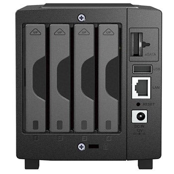 Synology Disk Station DS409slim network-attached storage device.