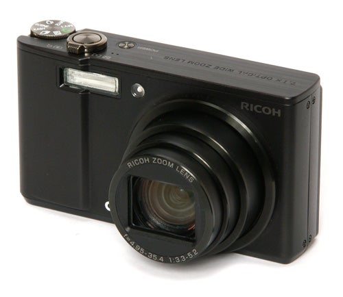 Ricoh CX1 digital camera on a white background.