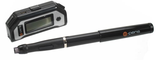 e-Pens Mobile Notes Digital Pen and its receiver.