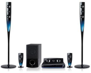 LG HB954PB 5.1 Blu-ray Home Cinema System with speakers.