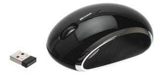 Microsoft Wireless Mobile Mouse 6000 with USB receiver.