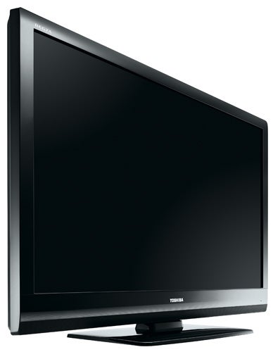 Toshiba Regza 37RV635DB 37-inch LCD TV on white background.