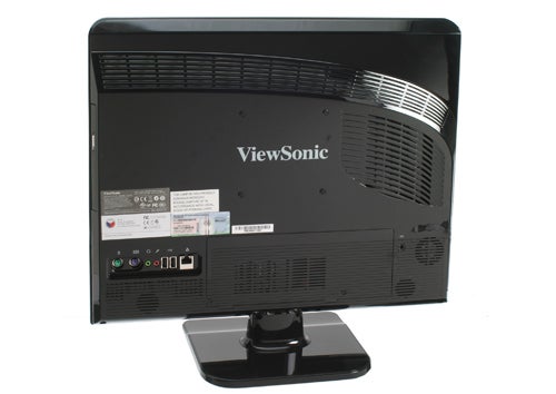 ViewSonic VPC100 19-inch All-in-One PC rear view.