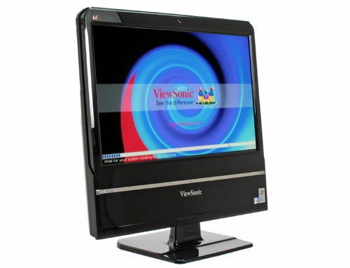 ViewSonic VPC100 19-inch All-in-One PC on display.