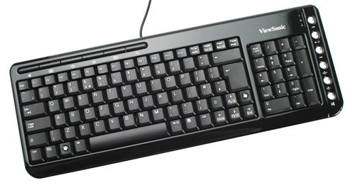 ViewSonic keyboard with multimedia keys.