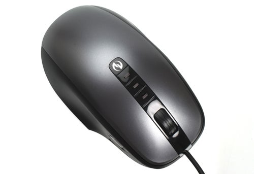 Microsoft SideWinder X3 gaming mouse on a white background.