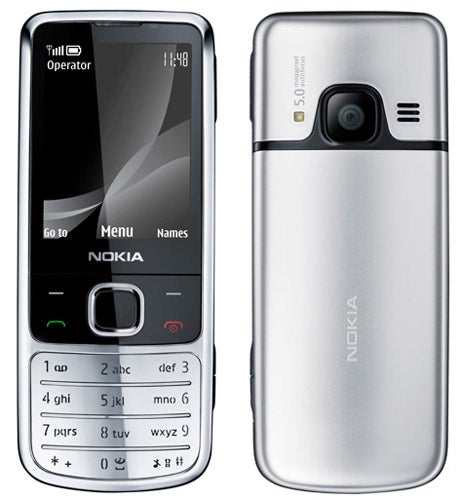 Nokia 6700 Classic front and back view.
