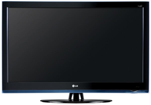 LG 42LH4000 42-inch LCD television on black background.