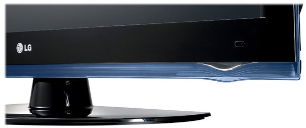 Close-up of LG 42LH4000 42-inch LCD TV design.