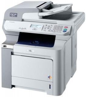 Brother DCP-9045CDN colour laser multifunction printer.