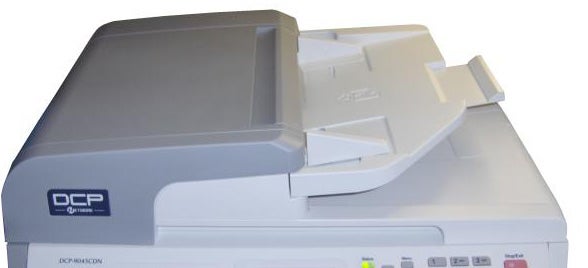 Brother DCP-9045CDN colour laser multifunction printer.