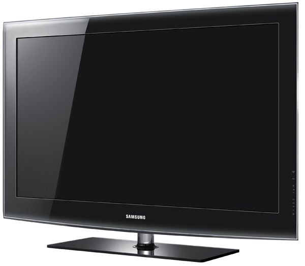 Samsung LE40B550 40-inch LCD television on display.