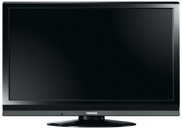 Toshiba Regza 32AV615D 32-inch LCD TV front view.