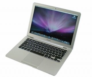 MacBook Air with nVidia 9400M graphics and 128GB SSD open