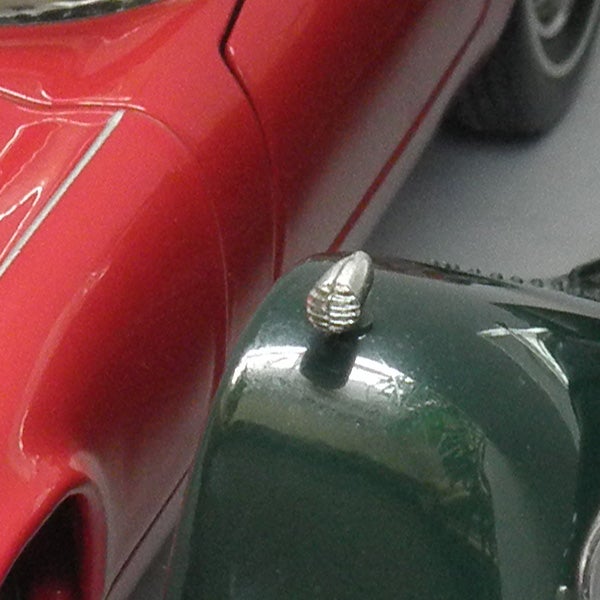 Close-up of a toy car photographed with Olympus mju-7010.
