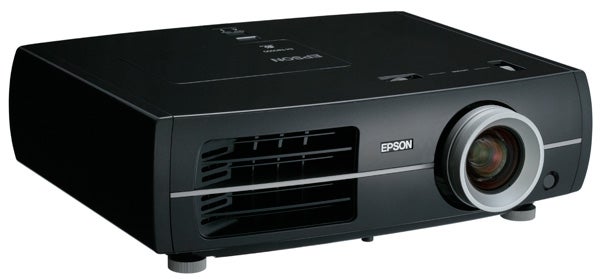 Black Epson EH-TW5500 LCD Projector on white background.